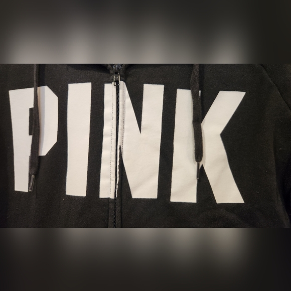 PINK Full Zip Sweatshirt - Picture 2 of 3